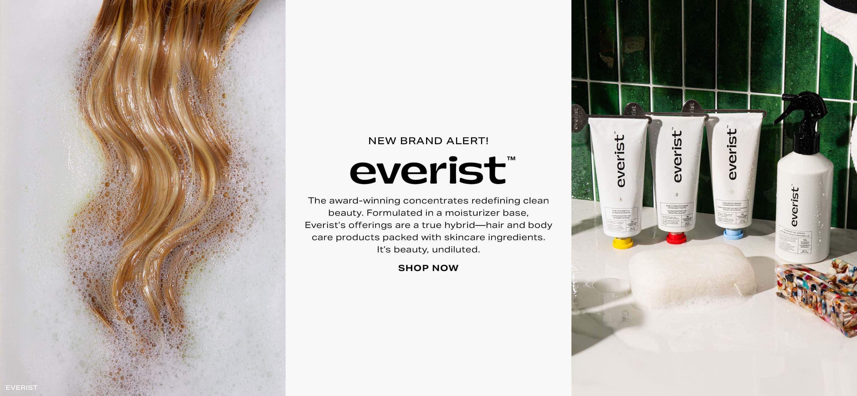 The 20x award-winning hair and body concentrates that prove what's better for the planet is often better for us as well. Shop Now.