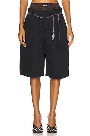 Pre-styled Pleated Short Alexander Wang